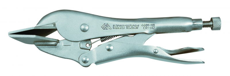 King Tony Önzáró grippfogó lemezhez 206mm CRV   6605-08 termék fő termékképe