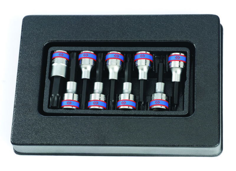 King Tony 9 részes 1/2˝-os torx bitfejkészlet L=80mm  9-4119PR termék fő termékképe