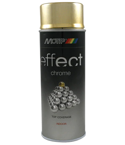 Motip DECO EFFECT krómhatású festék spray, arany színű, 400 ml termék fő termékképe