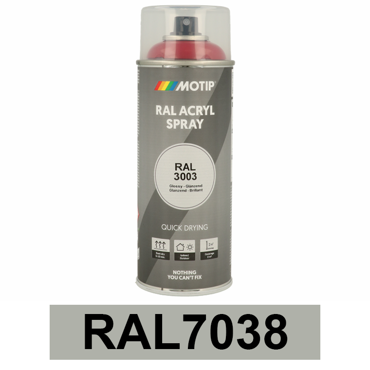 Motip Ipari festék spray, RAL7038, 400 ml termék fő termékképe