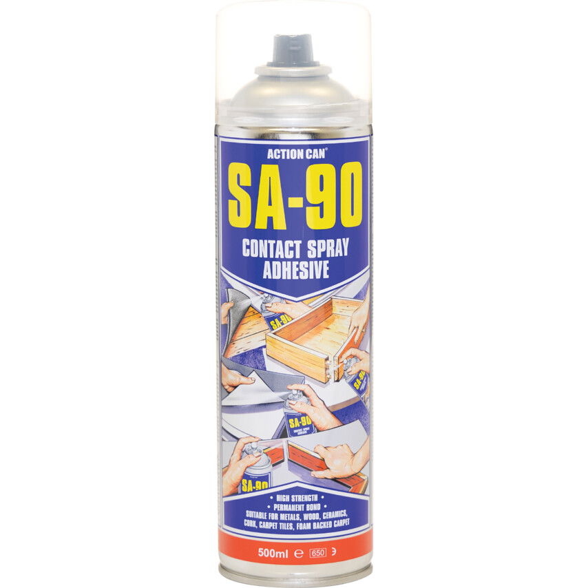 Action Can SA90 NAGY TELJESÍTMÉNYŰ RAGASZTÓSPRAY 500ML termék fő termékképe