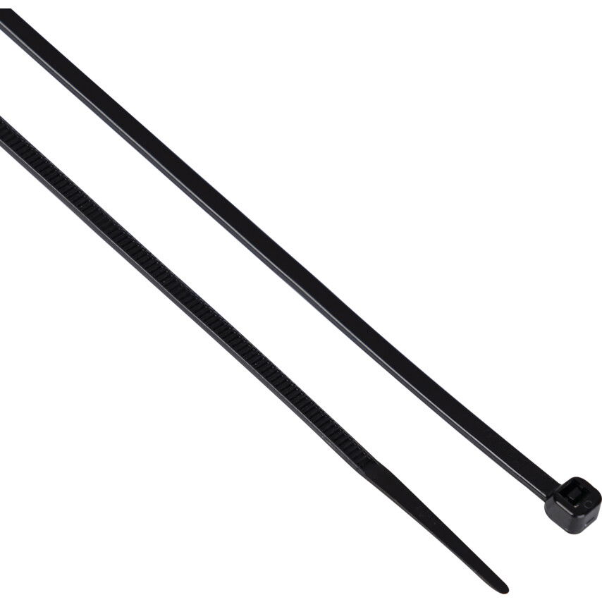 Edison FEKETE KÁBELKÖTEGELŐ 3.6X300MM (PK-100) termék fő termékképe
