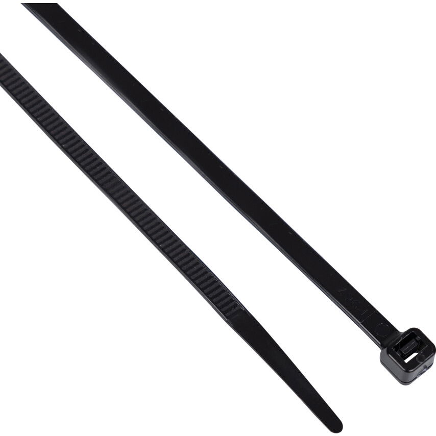 Edison FEKETE KÁBELKÖTEGELŐ 4.8X200MM (PK-100) termék fő termékképe