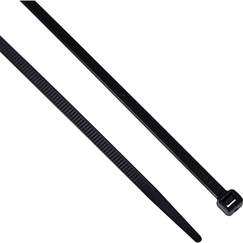 Edison FEKETE KÁBELKÖTEGELŐ 4.8X300MM (PK-100) termék fő termékképe