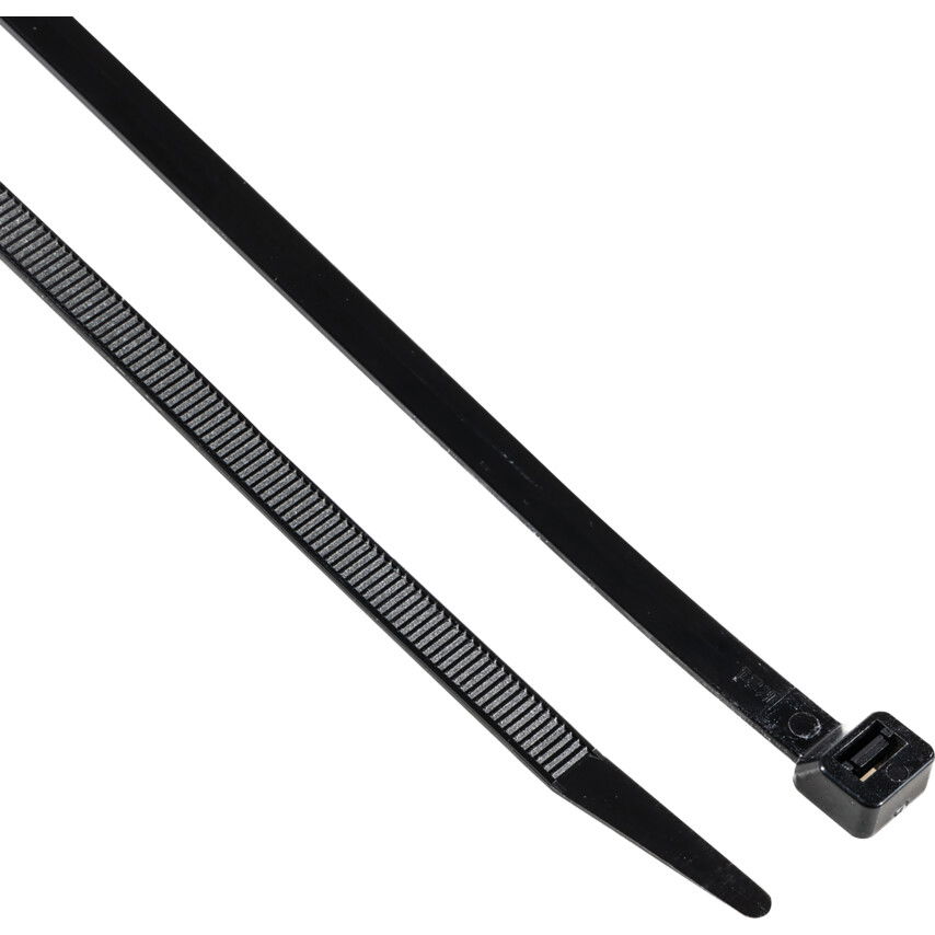 Edison FEKETE KÁBELKÖTEGELŐ 7.6X200MM (PK-100) termék fő termékképe