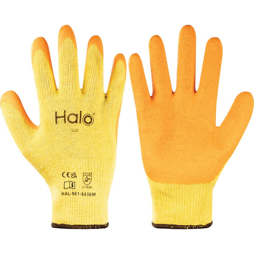 Halo TUFFGRIP 2. KATEGÓRIÁJÚ, VARRATMENTES LATEXKESZTYŰK SZ- 10 termék fő termékképe