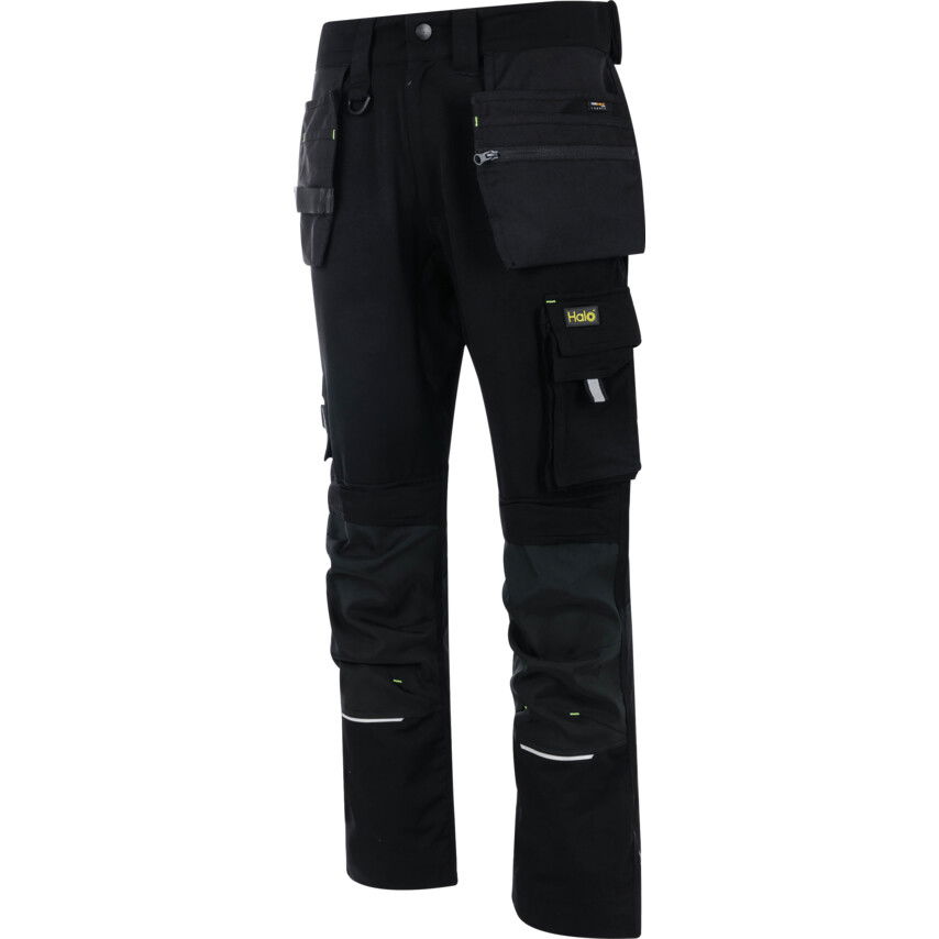 Halo HOLSTER STRETCH TROUSERSHORT/REGULAR BLACK (S-42S) termék fő termékképe
