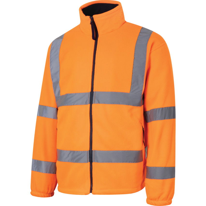 Halo LÁTHATÓSÁGI POLÁRDZSEKI, SÁRGA VAGY NARANCSSÁRGA (3XL) termék fő termékképe