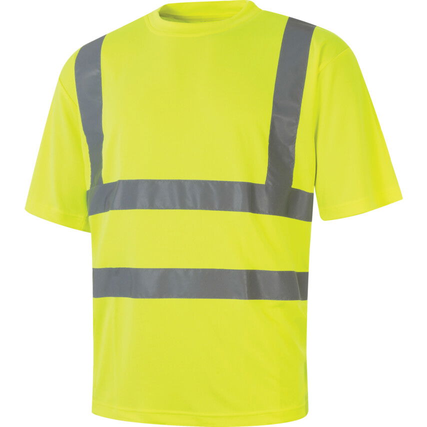 Halo LÁTHATÓSÁGI, LÉGÁTERESZTŐ PÓLÓ, SÁRGA VAGY NARANCSSÁRGA (3XL) termék fő termékképe