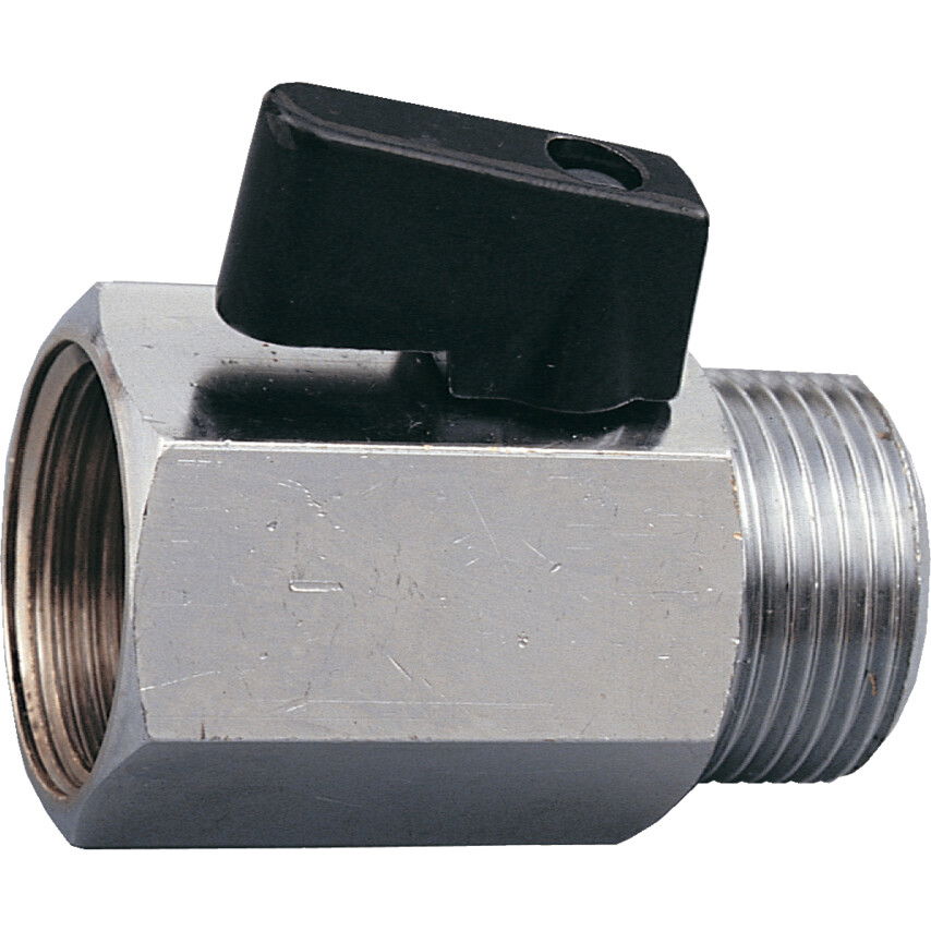Indexa 3/8" NPT FÉM GOLYÓSSZELEP 1/2" FURATTAL termék fő termékképe