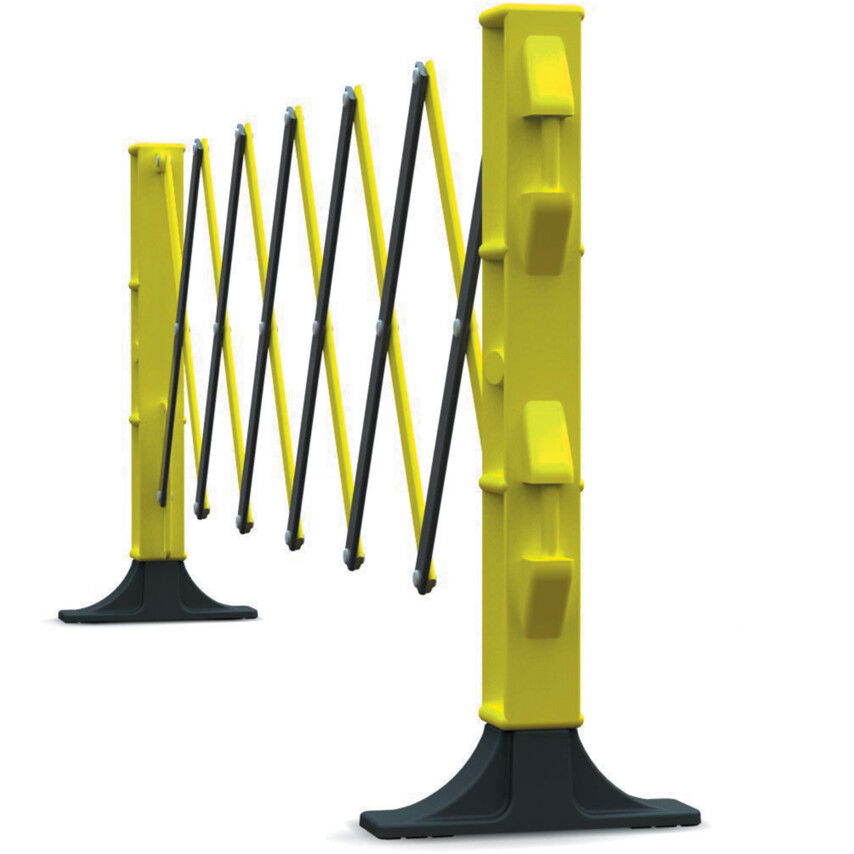 JSP KAZ110-005-300 EXPANDABLETITAN BARRIER 3M YLW/BLK termék fő termékképe