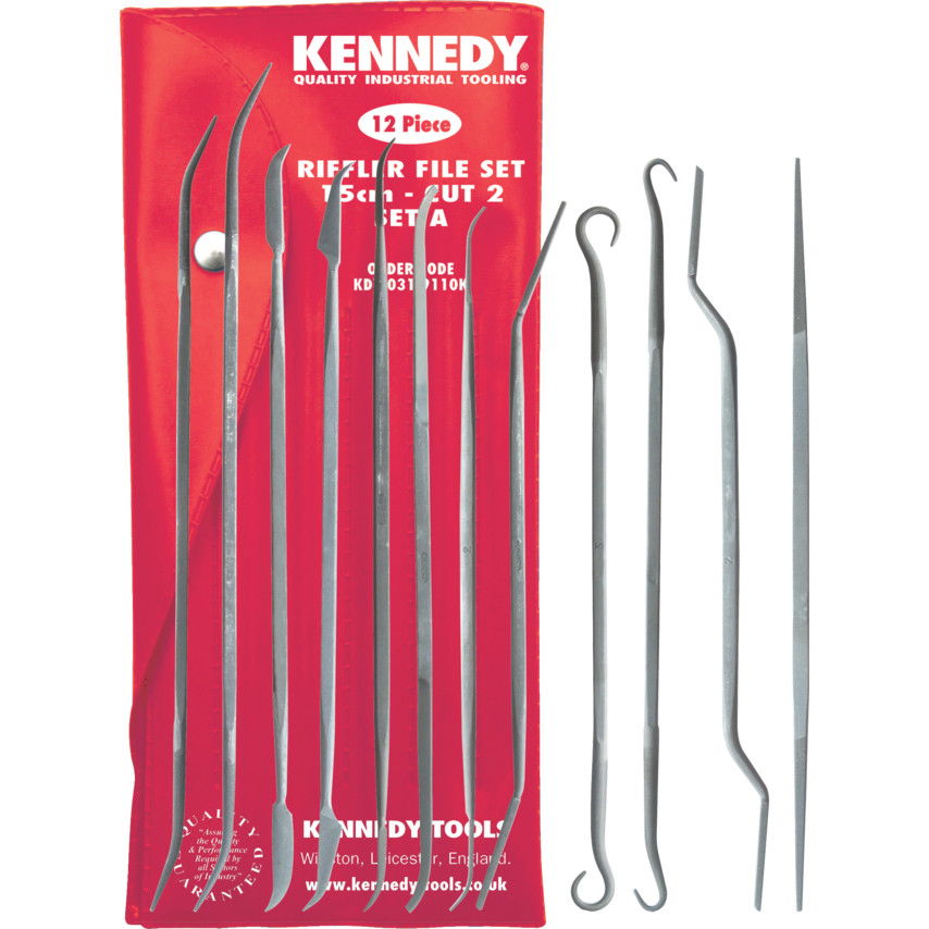 Kennedy 12 DB-OS, 150MM ÉKSZERÉSZ/ÖTVÖS TŰRESZELŐ A-KÉSZLET - FÉLSIMÍTÓ termék fő termékképe