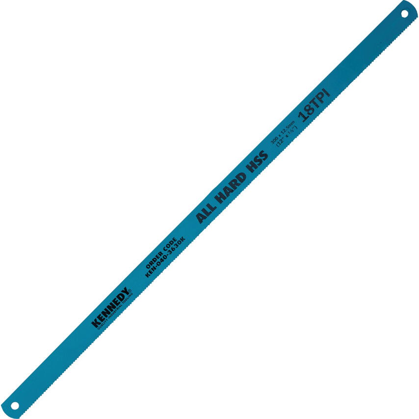 Kennedy 10"X1/2"X18TPI HSS EDZETT KÉZI FÉMFŰRÉSZLAP termék fő termékképe