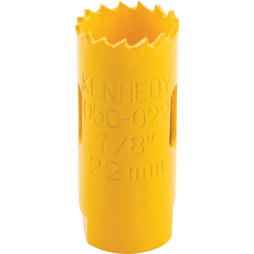 Kennedy 22MM  (7/8") ÁLLANDÓ FOGOSZTÁSÚ BIMETÁL LYUKFŰRÉSZ termék fő termékképe