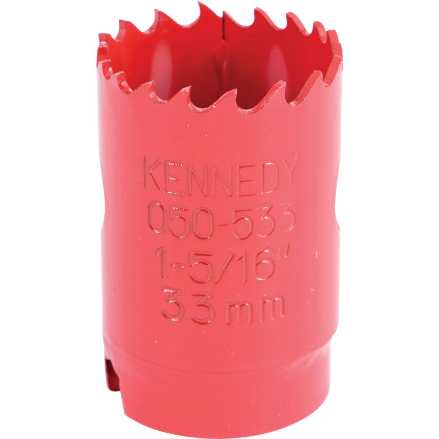 Kennedy 33MM (1.5/16") VÁLTOTT FOGOSZTÁSÚ BIMETÁL LYUKFŰRÉSZ termék fő termékképe