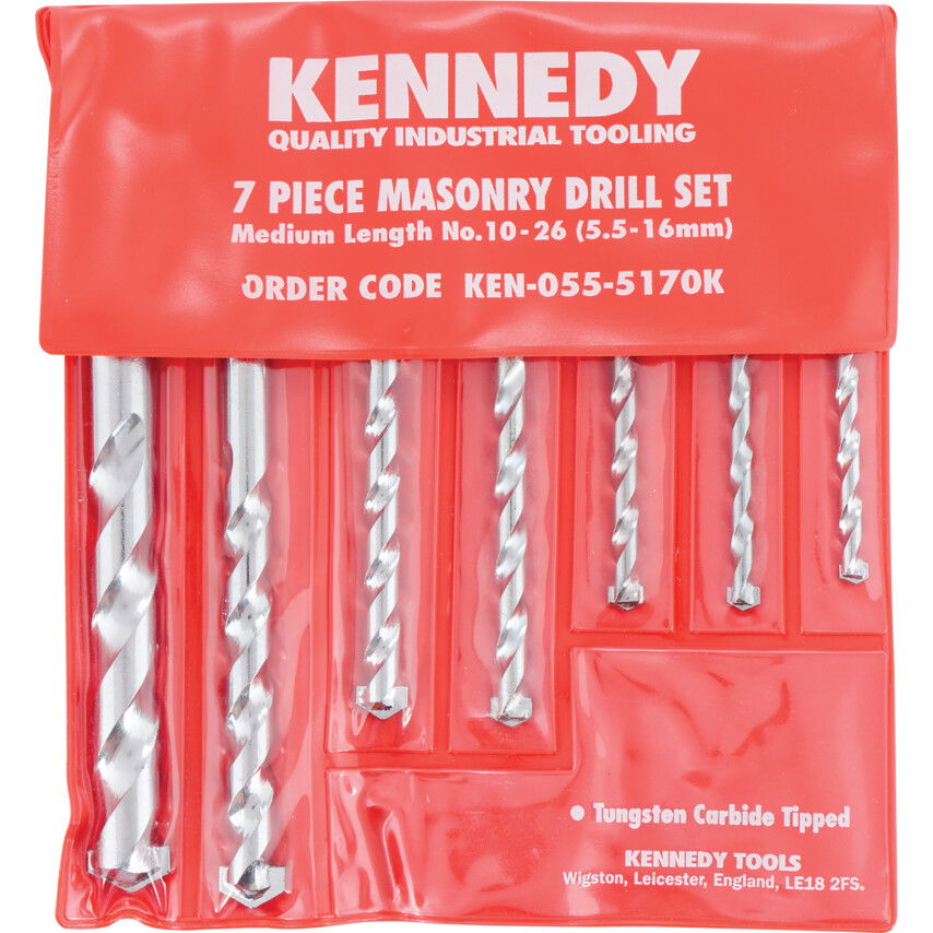 Kennedy NO.10-26 7 DB-OS KŐZETFÚRÓ KÉSZLET termék fő termékképe