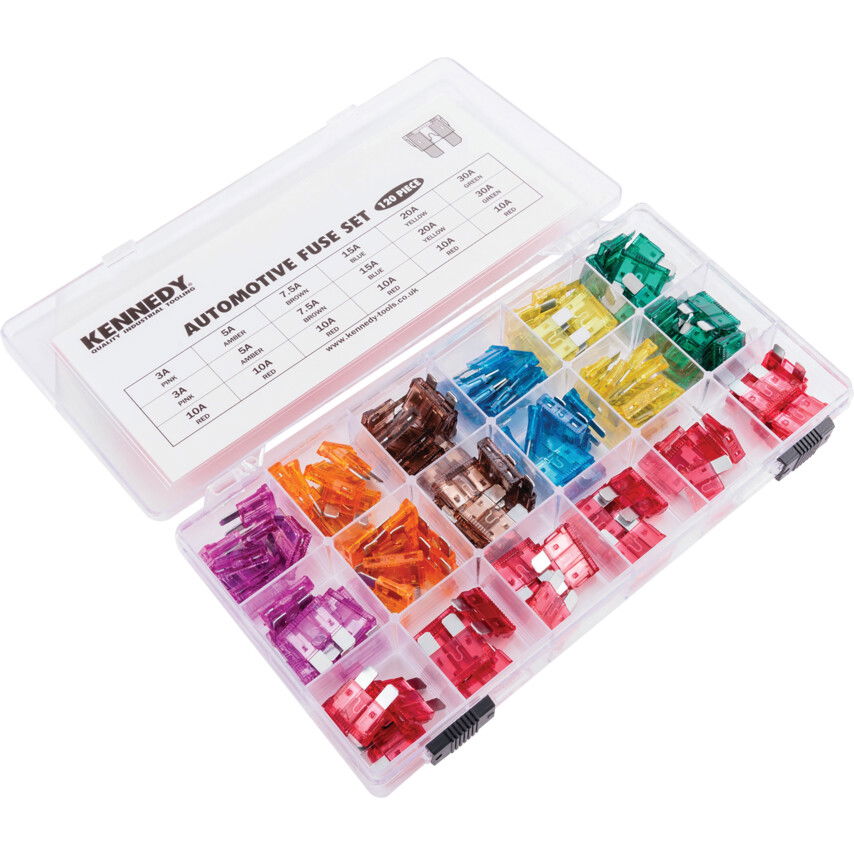 Kennedy AUTOMOTIVE FUSE ASSORTMENT SET ZINC 120-PCE termék fő termékképe