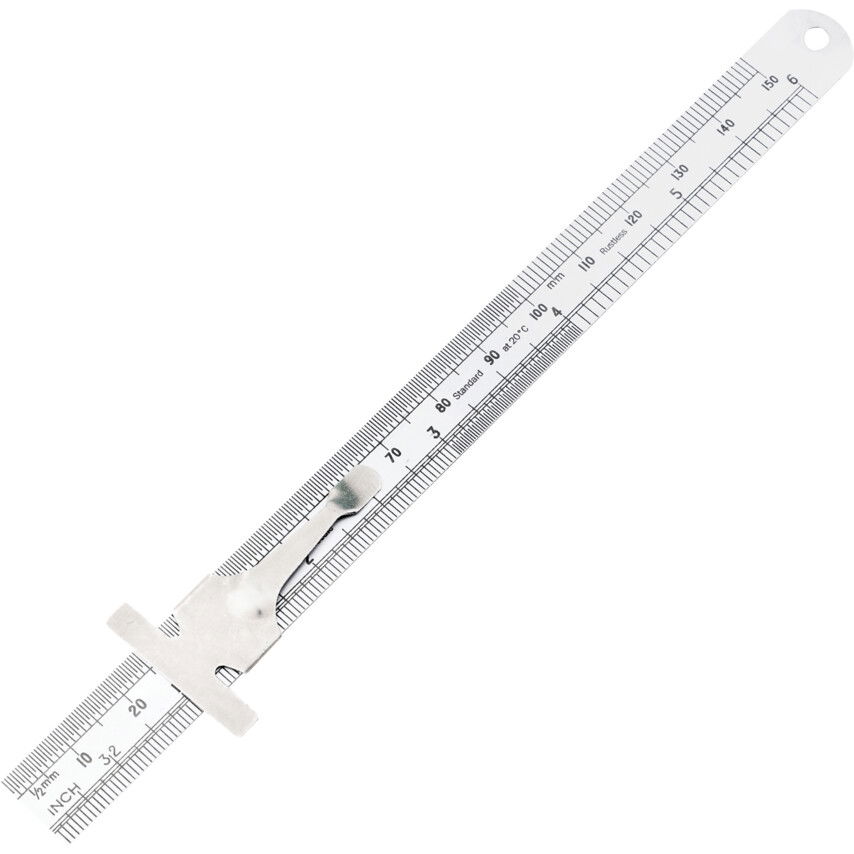Kennedy 150MM/6" ACÉLVONALZÓ ZSEBAKASZTÓVAL termék fő termékképe