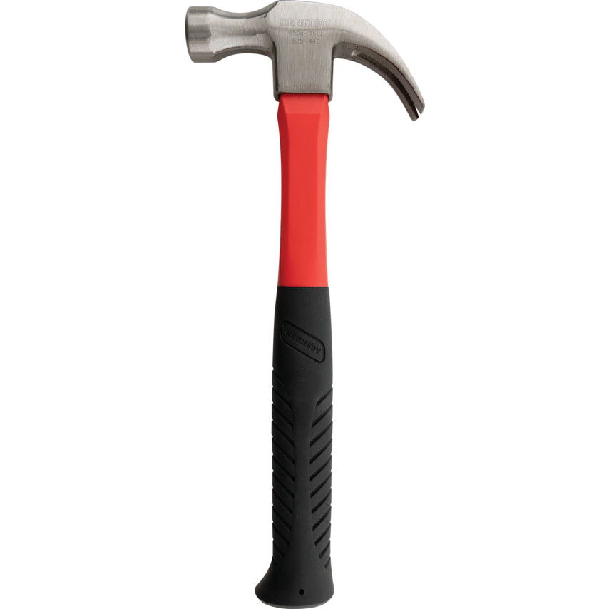 Kennedy 16OZ SZÖGHÚZÓ KALAPÁCS ÜVEGSZÁLAS NYÉLLEL termék fő termékképe