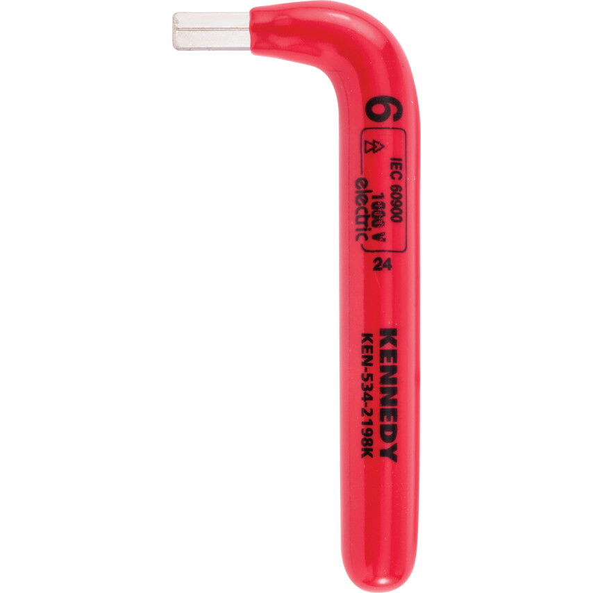 Kennedy Pro 90 X 6MM SZIGETELT HATSZÖGKULCS DIN 911 termék fő termékképe