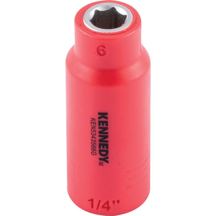 Kennedy SE 1/4" Szigetelt hatlapú dugókulcs – 6mm termék fő termékképe