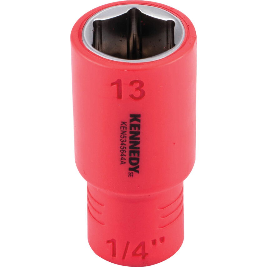 Kennedy SE 1/4" Szigetelt hatlapú dugókulcs – 13mm termék fő termékképe