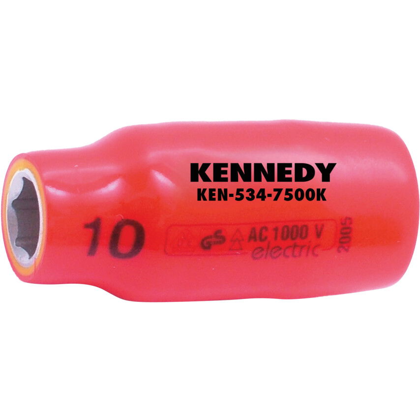 Kennedy Pro 15MM SZIGETELT HATSZÖGŰ DUGÓKULCS 1/2" MEGHAJTÓVAL termék fő termékképe