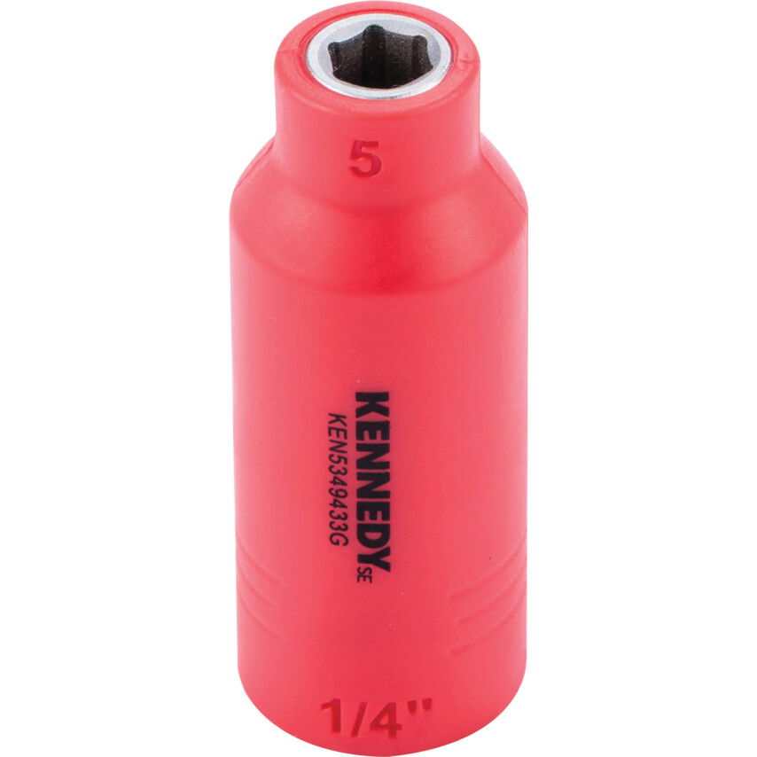 Kennedy SE 1/4" Szigetelt hatlapú dugókulcs – 5mm termék fő termékképe
