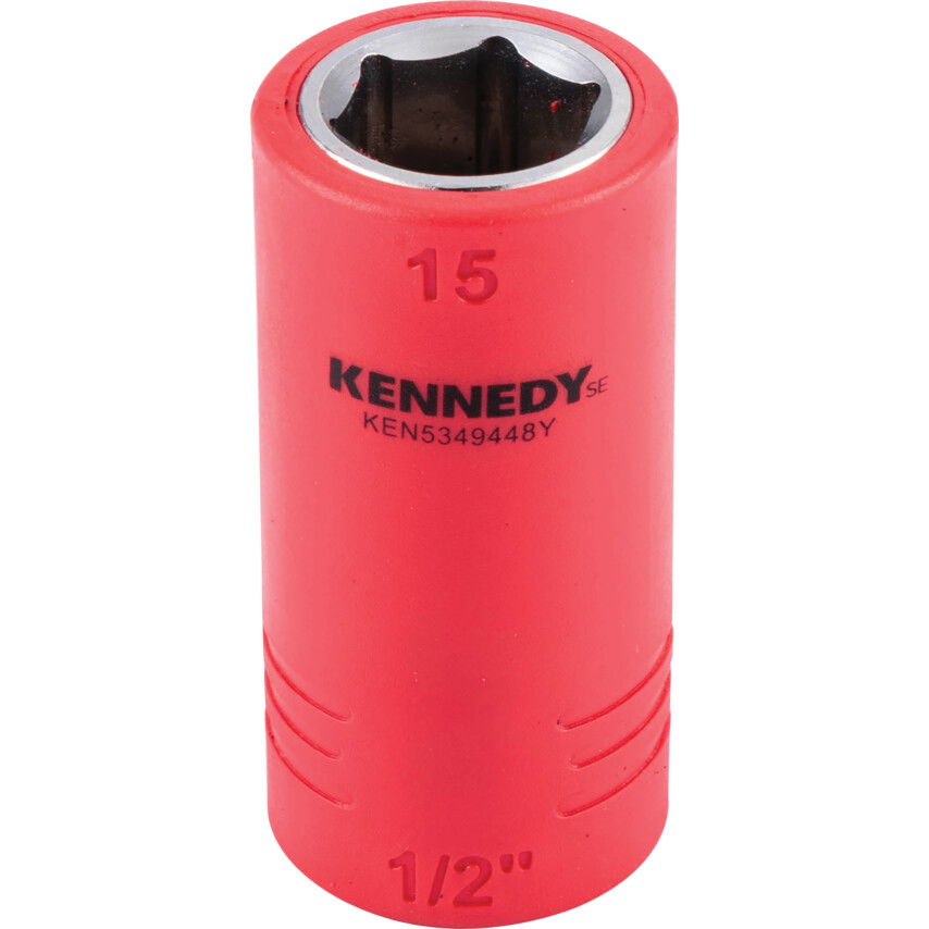 Kennedy SE 1/2" Szigetelt hatlapú dugókulcs – 15mm termék fő termékképe