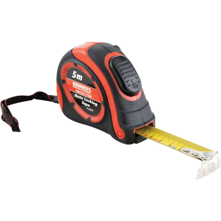 Kennedy 5M NEJLON BORÍTÁSÚ KÉTOLDALAS ACÉL MÉRŐSZALAG termék fő termékképe