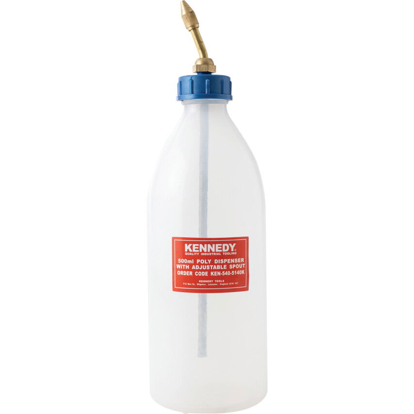 Kennedy 500 ML-ES OLAJOZÓ FLAKON ÁLLÍTHATÓ KIÖNTŐCSŐVEL termék fő termékképe