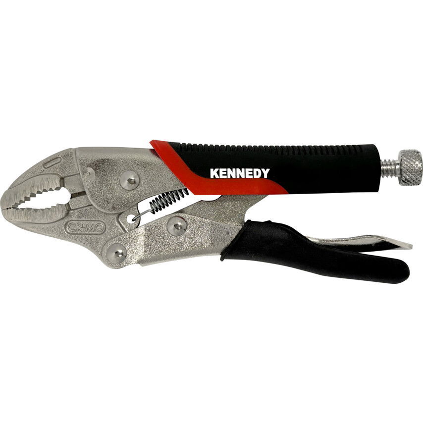 Kennedy Pro 125mm/5" CURVED JAW BI-MATERIALHANDLE GRIP WRENCH termék fő termékképe