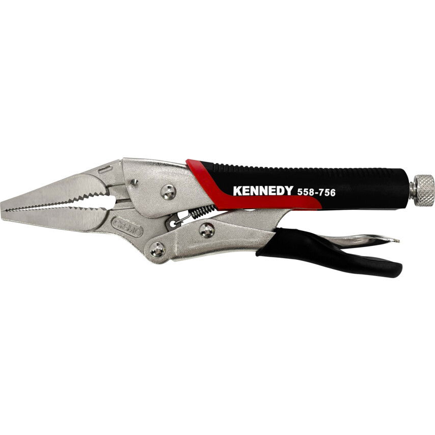 Kennedy Pro 225mm/9" LONG NOSE BI-MATERIALLOCKING PLIERS termék fő termékképe
