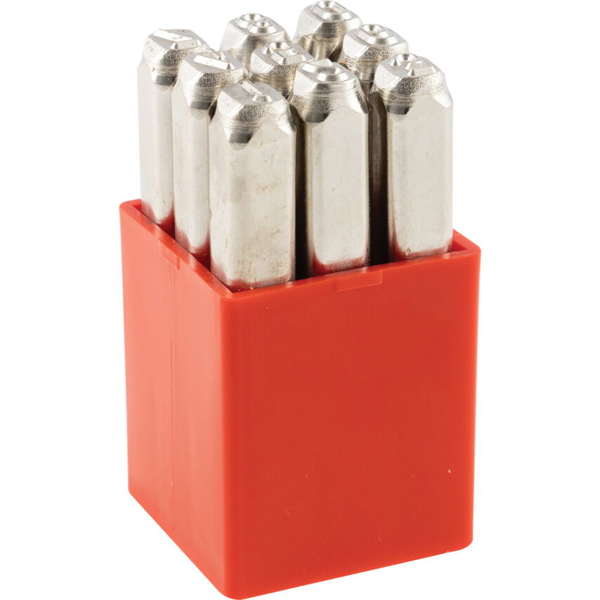 Kennedy 6.0MM SZÁMBEÜTŐ KÉSZLET TÖRÉKENY ANYAGOKHOZ (9 DB-OS) termék fő termékképe