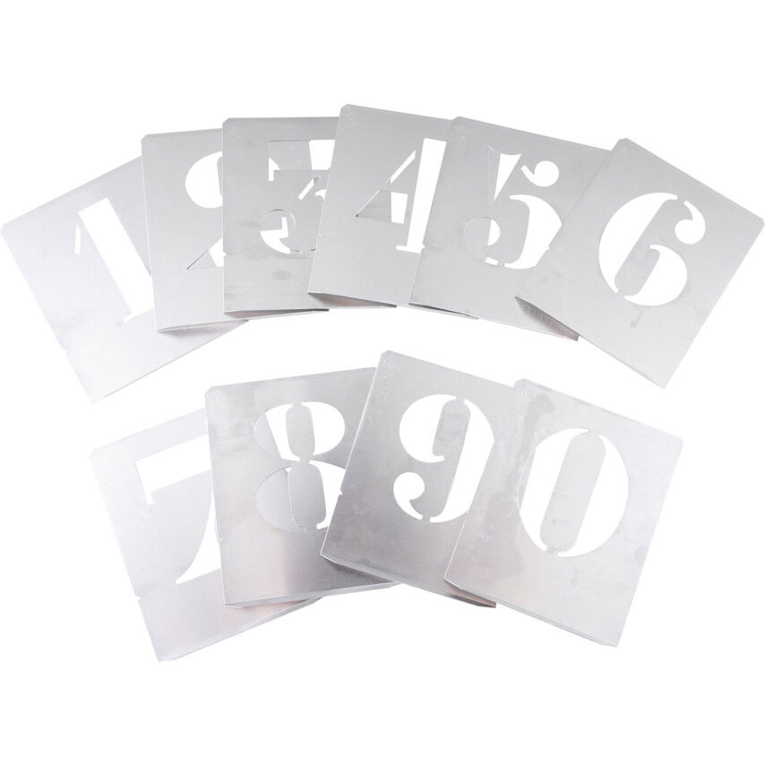 Kennedy 50MM ACÉL SZÁMOK (10 DB-OS KLT.) termék fő termékképe