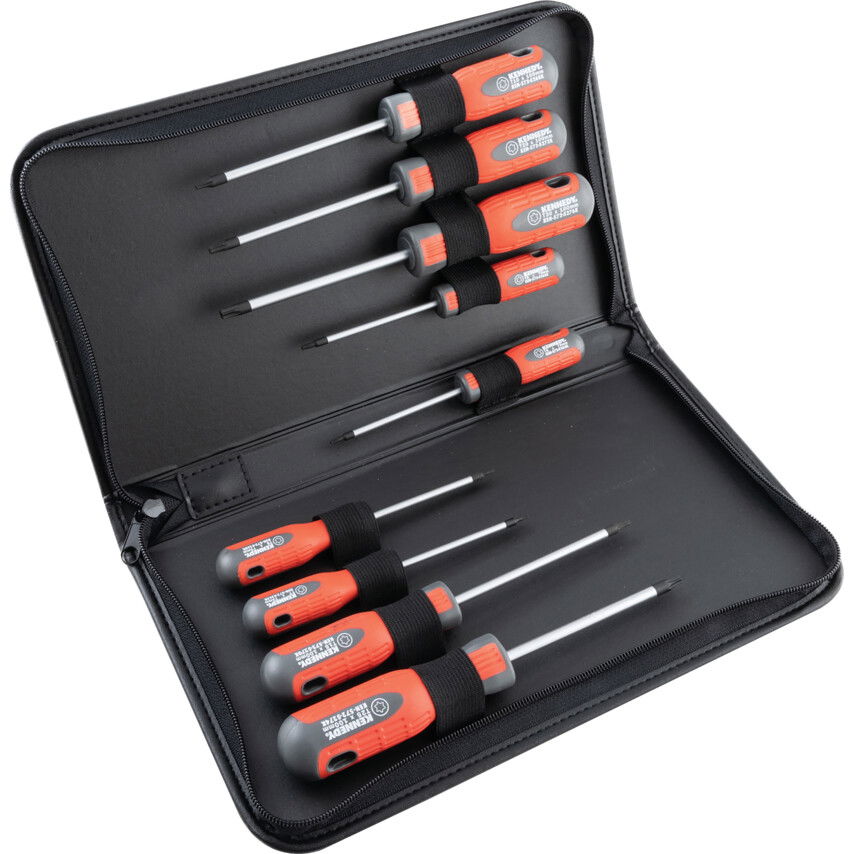Kennedy 9 DB-OS TORX PRO-TORQ CSAVARHÚZÓ KÉSZLET termék fő termékképe