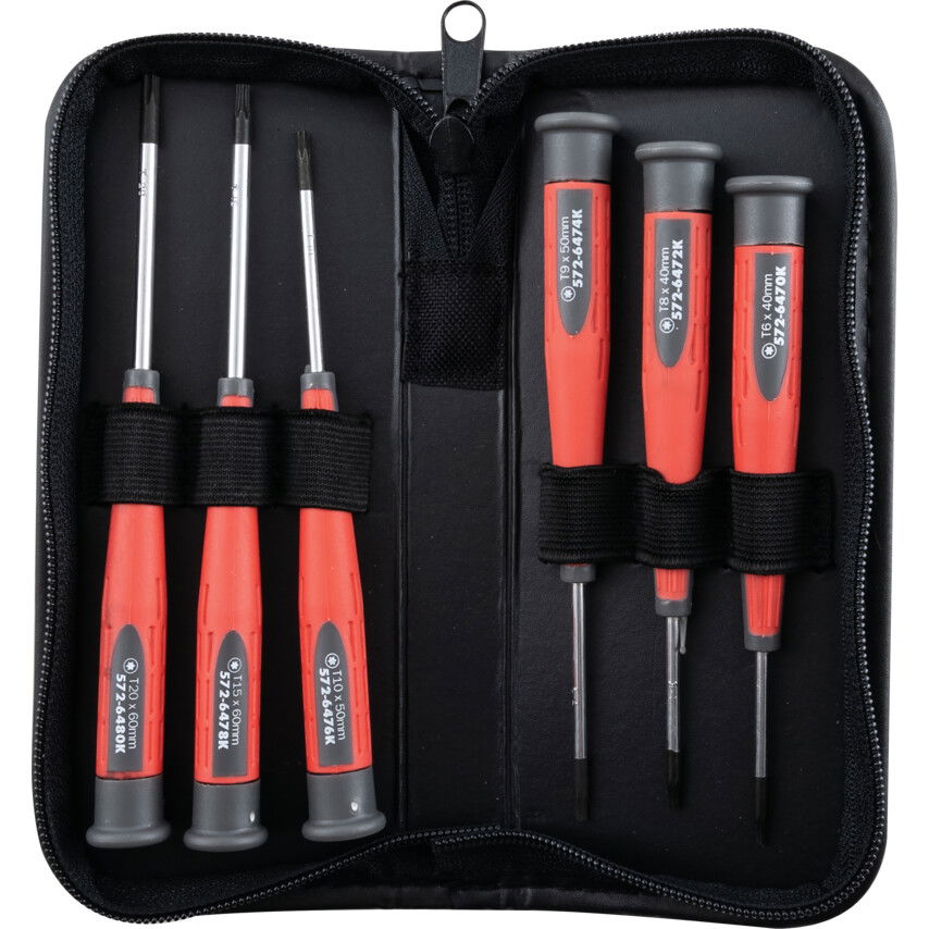 Kennedy Pro 6 DB-OS TORX PRO-TORQ PRECÍZIÓS CSAVARHÚZÓ KÉSZLET termék fő termékképe