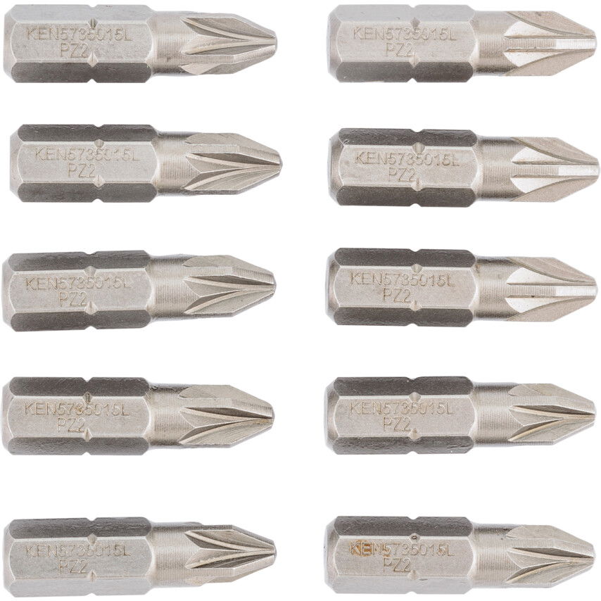 Kennedy No.2x25mm POZIDRIV SCREWDRIVERBIT 1/4" HEX (PK-10) termék fő termékképe