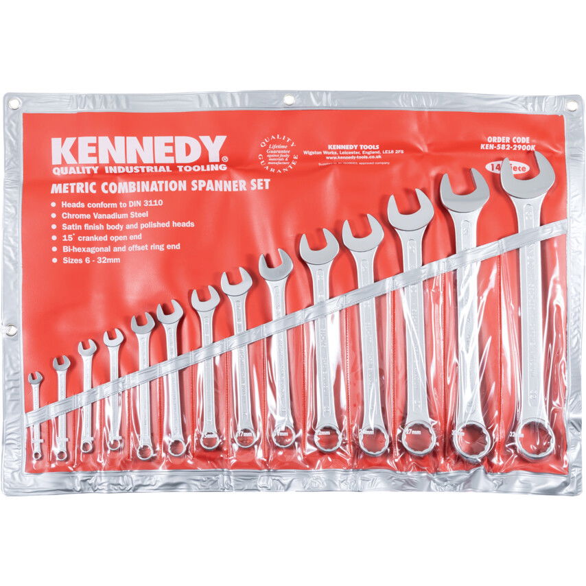 Kennedy 6-32MM IPARI CSILLAG-VILLÁSKULCS KÉSZLET (14 DB-OS) termék fő termékképe
