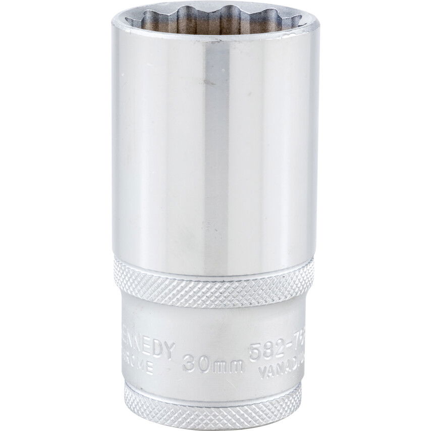 Kennedy 30MM HOSSZÚ DUGÓKULCS 1/2" MEGHAJTÓVAL termék fő termékképe