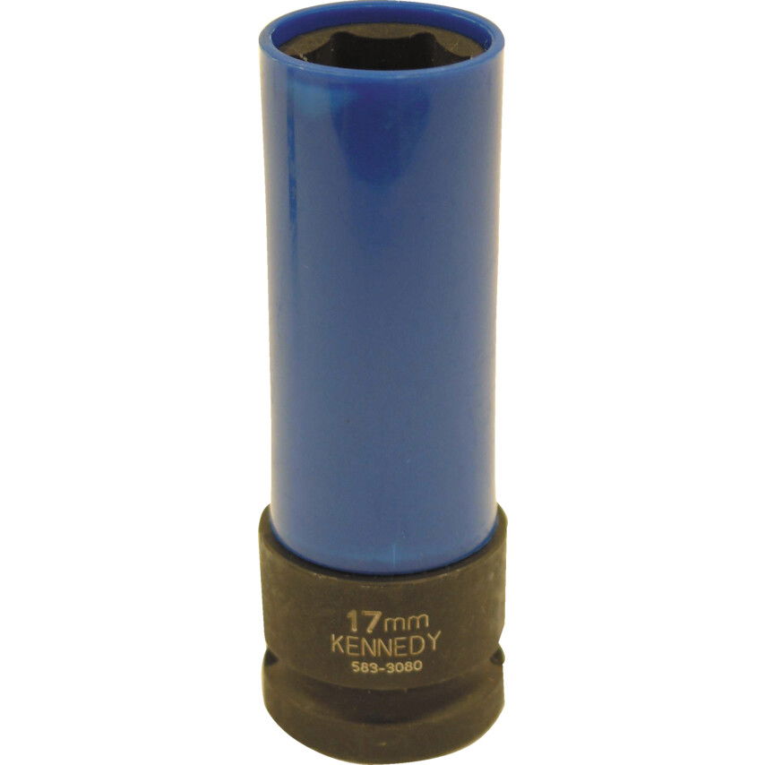 Kennedy 17MM ERŐSÍTETT KERÉKANYA DUGÓKULCS 1/2" MEGHAJTÓVAL. termék fő termékképe