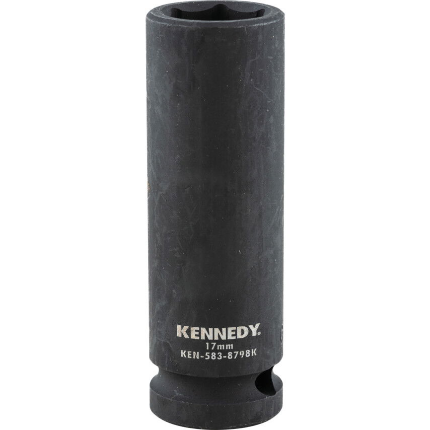 Kennedy 17MM HOSSZÚ ERŐSÍTETT DUGÓKULCS 1/2" MEGHAJTÓVAL termék fő termékképe