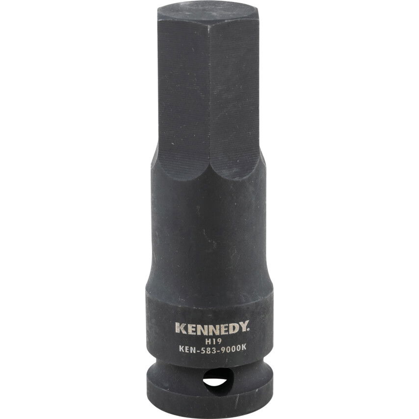 Kennedy 19MM HATSZÖGŰ FELTŰZHETŐ ERŐSÍTETT CSAVARBEHAJTÓ 1/2" MEGHAJTÓVAL. termék fő termékképe