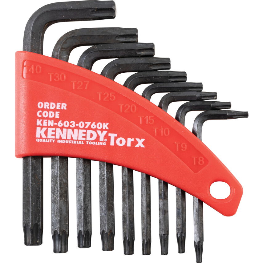 Kennedy TORX KULCS KÉSZLET MŰA. TÁROLÓ TOKBAN (9 DB-OS) termék fő termékképe