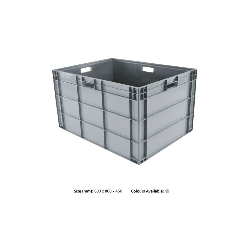 Matlock 800X600X420MM EURO SZÜRKE TÁROLÓ termék fő termékképe