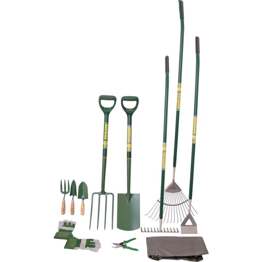 Rutland COUNTRY KERTI SZERSZÁM KÉSZLET KARBONACÉL 11 DB-OS termék fő termékképe