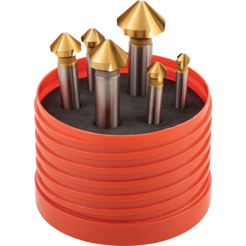 Sherwood 6-20MM 90FOKOS TIN HSSE KÚPSÜLLYESZTŐ KÉSZLET (6 DB-OS) termék fő termékképe