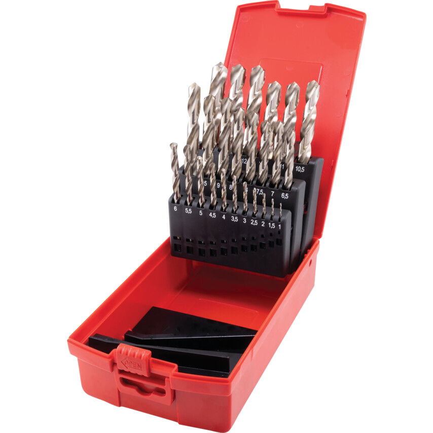 Sherwood 25 DB-OS HSS FÉNYES CSIGAFÚRÓ KÉSZLET 1-13.00MM X 0.5MM termék fő termékképe