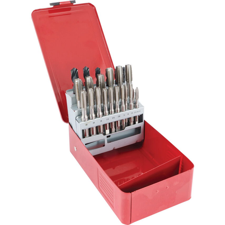 Sherwood 24 DB-OS HSS BSW CSIGAFÚRÓ &MENETFÚRÓ KÉSZLET 3/16" - 1/2" termék fő termékképe