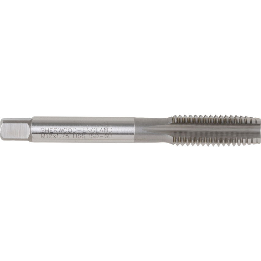 Sherwood 12X1.75MM EGYENES HORNYÚ HSS KÉZI KÖZÉPVÁGÓ MENETFÚRÓ termék fő termékképe